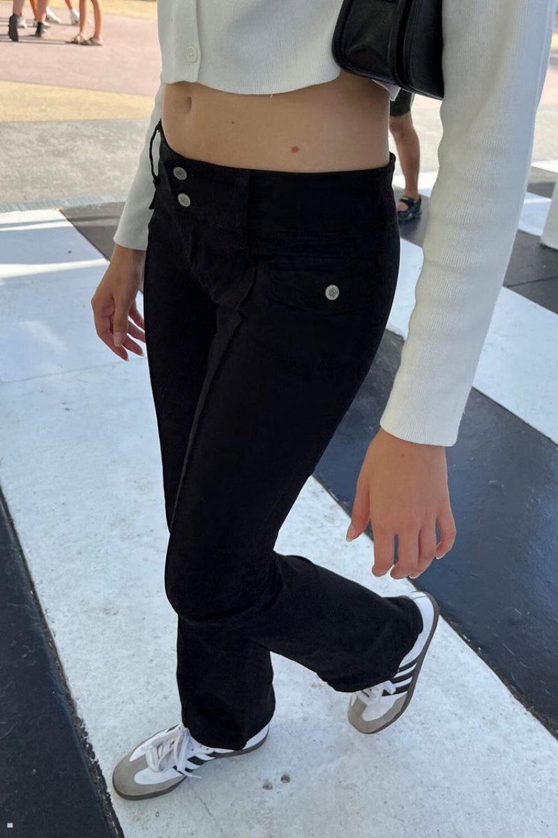 Pantalon Brandy Melville Agatha Noir | JUN-36009351